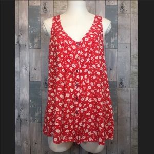 Maeve Ardmore Swing Floral Tank